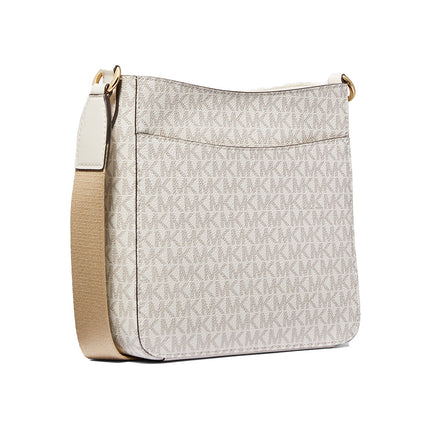 Michael Kors Women's Jet Set Travel Small Signature Logo Messenger Bag Lt Crm Multi