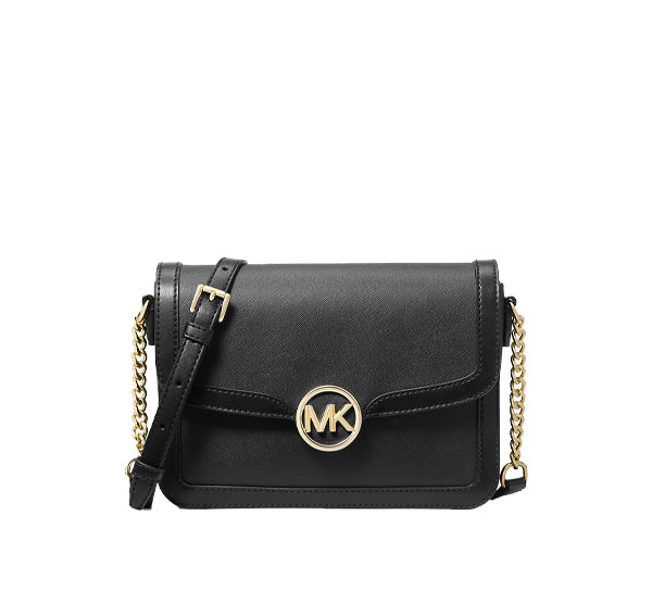 Michael Kors Women's Leida Medium Shoulder Bag Black