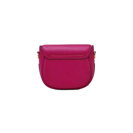 Marc Jacobs Women's The Covered J Marc Saddle Bag Lipstick Pink