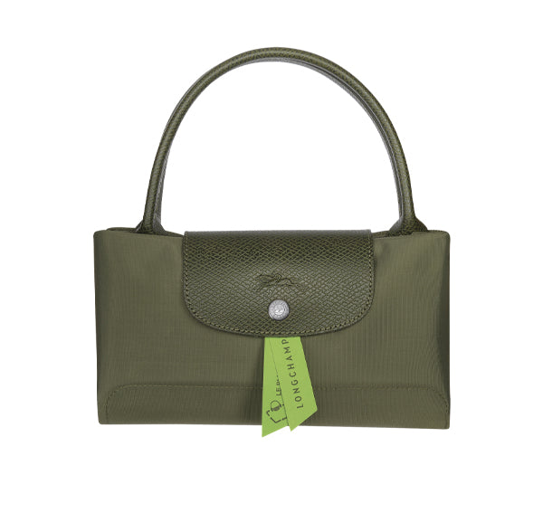 Longchamp Women's Le Pliage Green M Handbag Forest