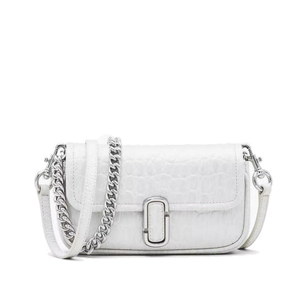 Marc Jacobs Women's The Croc Embossed J Marc Mini Bag Ivory