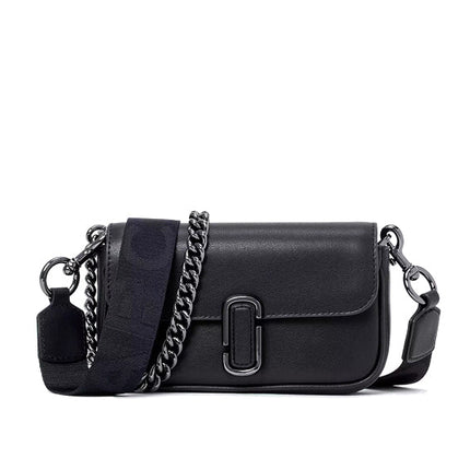 Marc Jacobs Women's The J Marc Mini Bag Black/Gunmetal