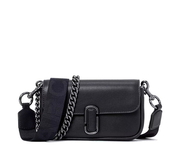 Marc Jacobs Women's The J Marc Mini Bag Black/Gunmetal