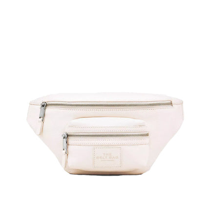 Marc Jacobs Women's The Leather Belt Bag Cotton Silver