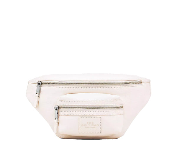 Marc Jacobs Women's The Leather Belt Bag Cotton Silver