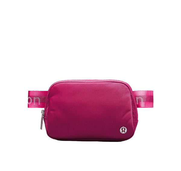 lululemon  Unisex Everywhere Belt Bag 1L Washed Mauve Sakura Pink White