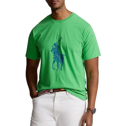 Polo Ralph Lauren Men's Paint Big Ponny Tee Vineyard Green