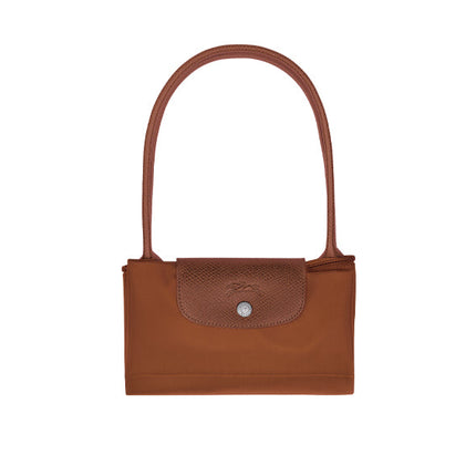 Longchamp Women's Le Pliage Green M Tote Bag Cognac