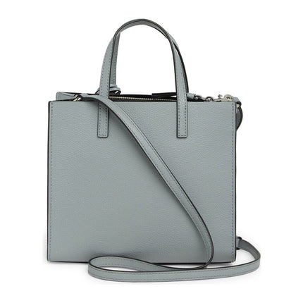 Marc Jacobs Women's Mini Grind Leather Tote Rock Grey - Ready to Ship