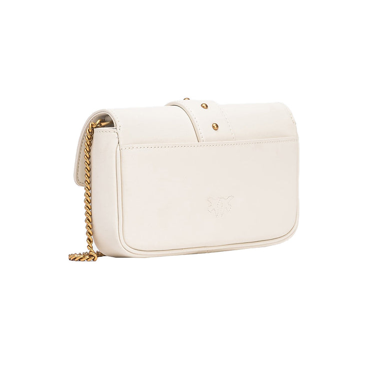 Pinko Women's Pocket Love Bag One Simply White