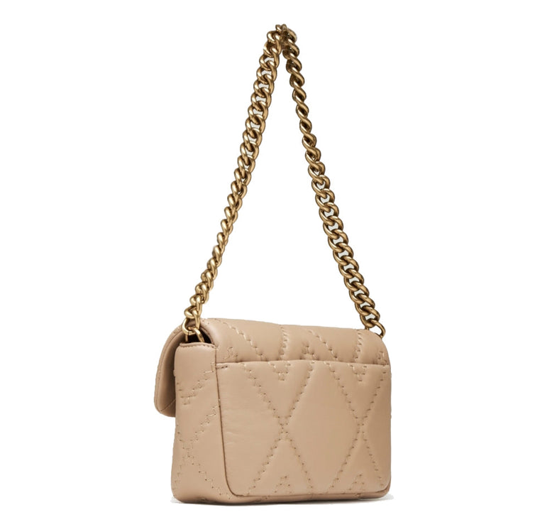 Marc Jacobs Women's The J Marc Mini Quilted Shoulder Bag Camel