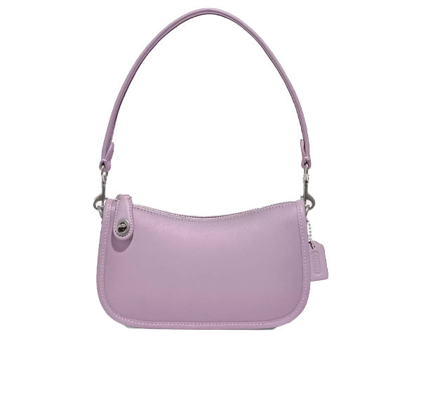 Coach Women's Swinger Bag 20 Silver/Soft Purple