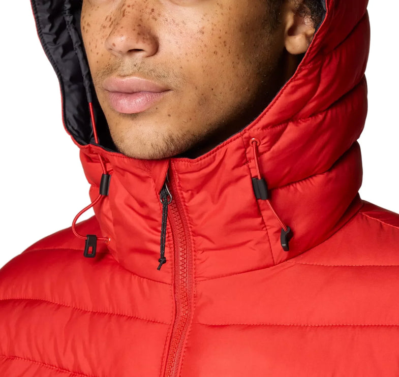 Columbia Men's Slope Edge II Hooded Jacket Sail Red