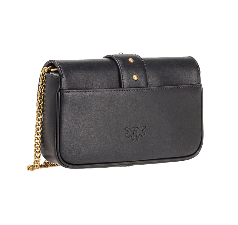 Pinko Women's Pocket Love Bag One Simply Black/Gold