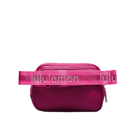 lululemon  Unisex Everywhere Belt Bag 1L Washed Mauve Sakura Pink White