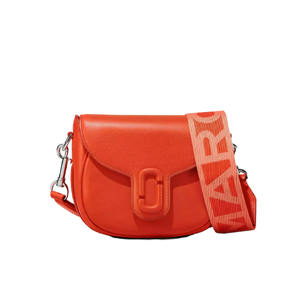 Marc Jacobs Women's The Covered J Marc Saddle Bag Electric Orange