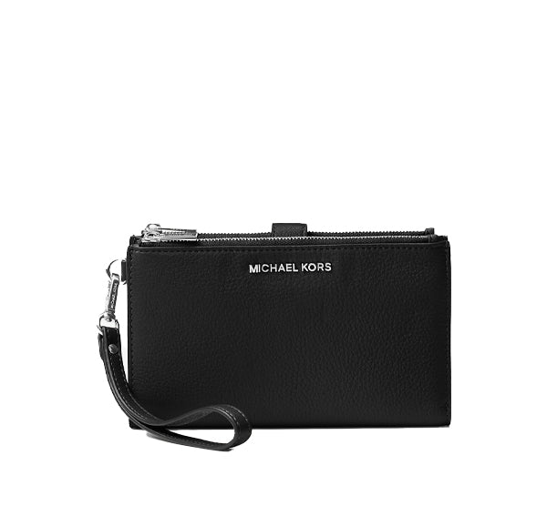 Michael Kors Women's Adele Leather Smartphone Wallet Black