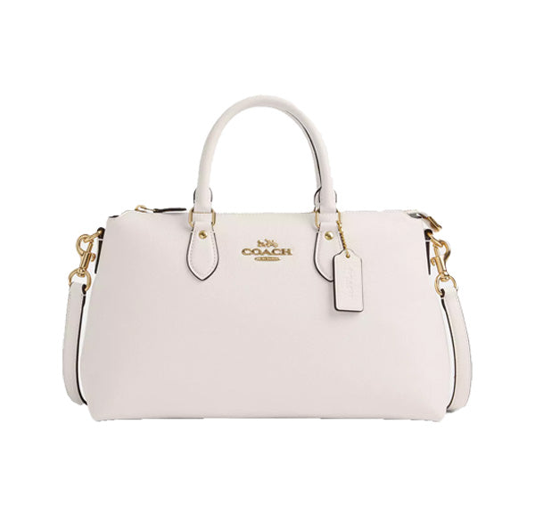 Coach Women's Georgia Satchel Gold/Chalk