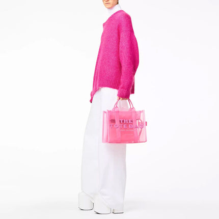 Marc Jacobs Women's The Mesh Medium Tote Bag Candy Pink