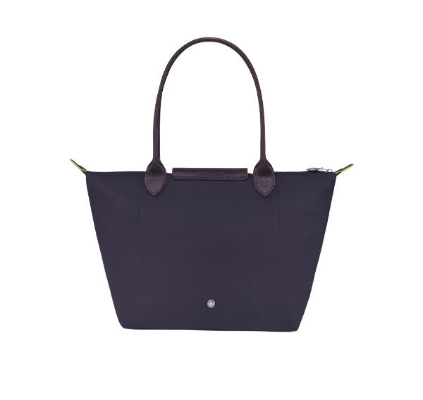 Longchamp Women's Le Pliage Green M Tote Bag Bilberry