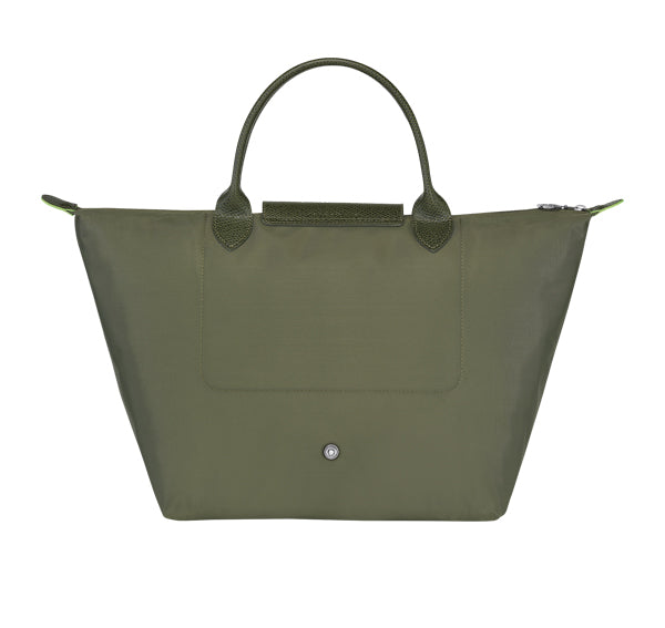 Longchamp Women's Le Pliage Green M Handbag Forest
