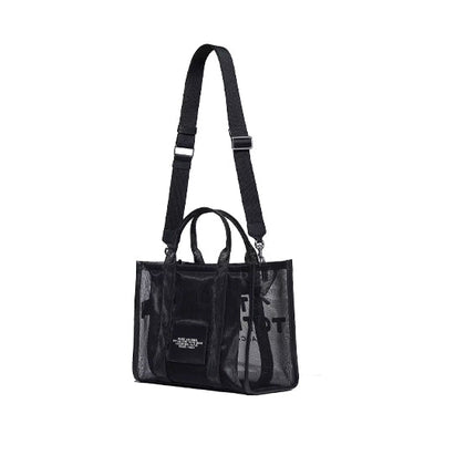 Marc Jacobs Women's The Mesh Medium Tote Bag Blackout