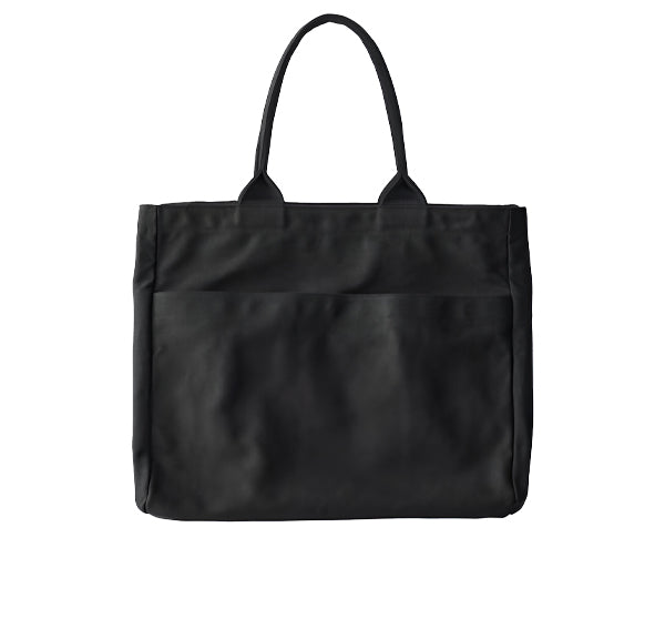 Uniqlo Unisex Cotton Canvas Bag 09 Black