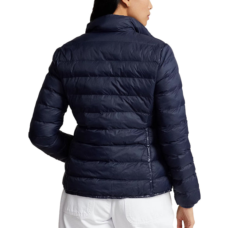 Polo Ralph Lauren Women's Packable Quilted Jacket RL Navy