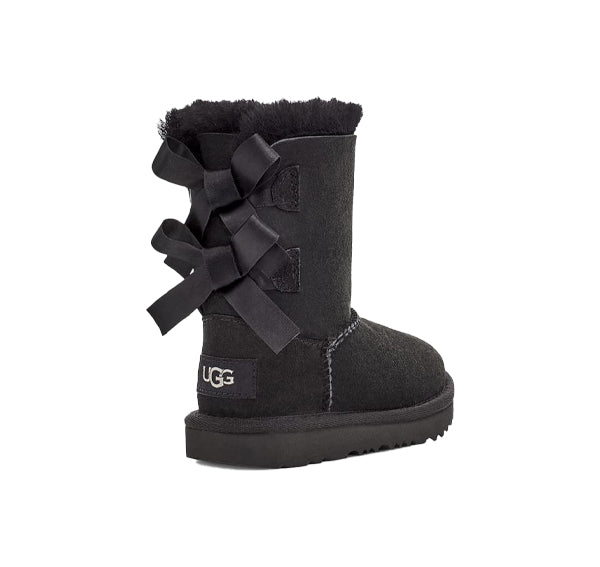 UGG Toddlers Bailey Bow II Boot Black