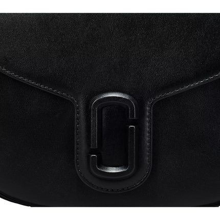 Marc Jacobs Women's The Covered J Marc Large Saddle Bag Black