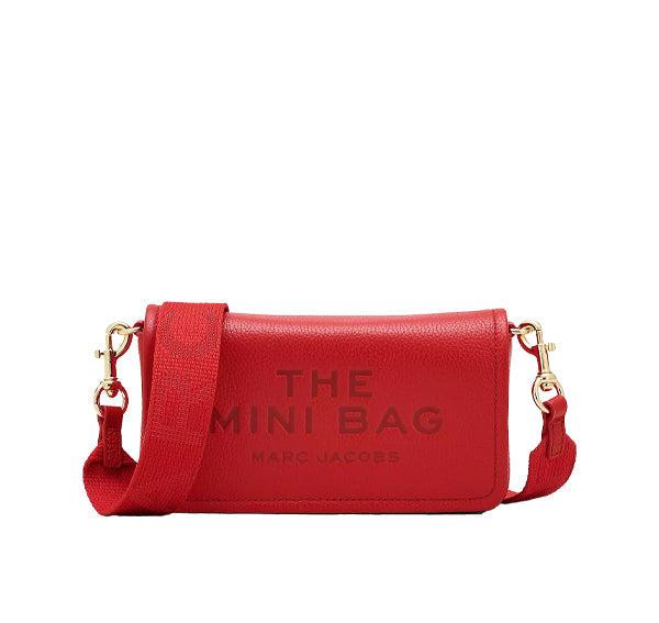 Marc Jacobs Women's The Leather Mini Bag True Red