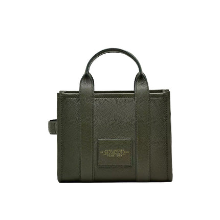 Marc Jacobs Women's The Leather Small Tote Bag Forest