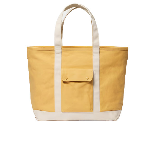 Uniqlo Unisex Canvas Tote Bag 46 Yellow