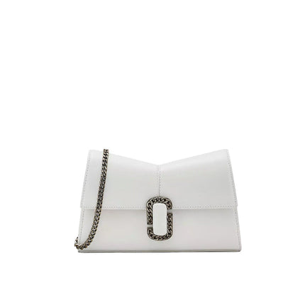 Marc Jacobs Women's The St. Marc Chain Wallet White