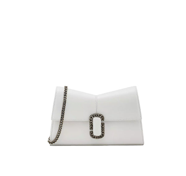 Marc Jacobs Women's The St. Marc Chain Wallet White