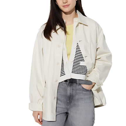 Uniqlo Unisex Utility Jacket 01 Off White