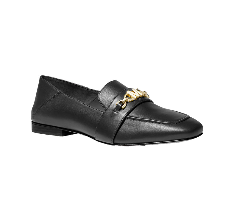 Michael Kors Women's Tiffanie Leather Loafer Black