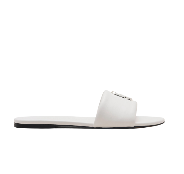 Marc Jacobs Women's The Snapshot Slide Bright White