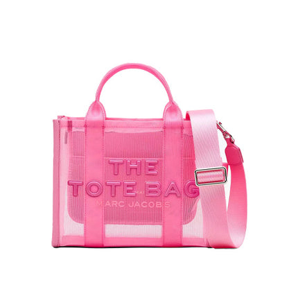 Marc Jacobs Women's The Mesh Small Tote Bag Candy Pink