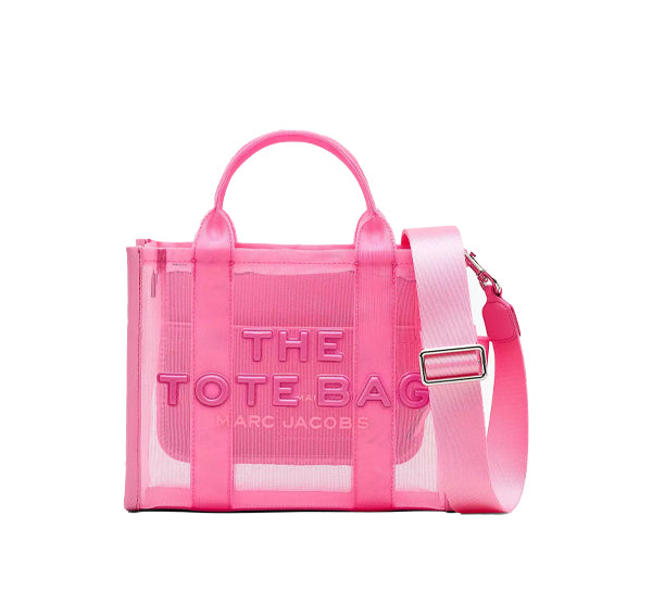 Marc Jacobs Women's The Mesh Small Tote Bag Candy Pink