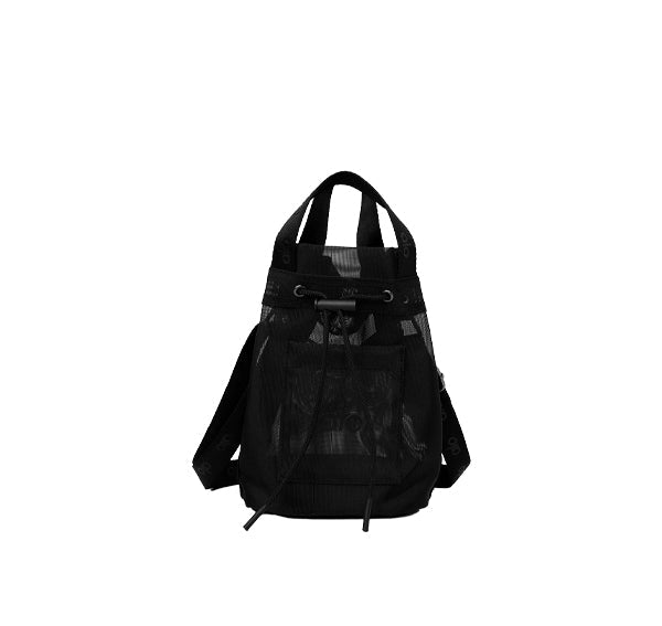 Alo Yoga Women's Sheer Crossy Body Bucket Bag Black