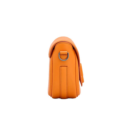 Marc Jacobs Women's The Covered J Marc Saddle Bag Tangerine