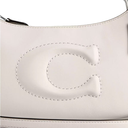 Coach Women's Teri Shoulder Bag Silver/Chalk