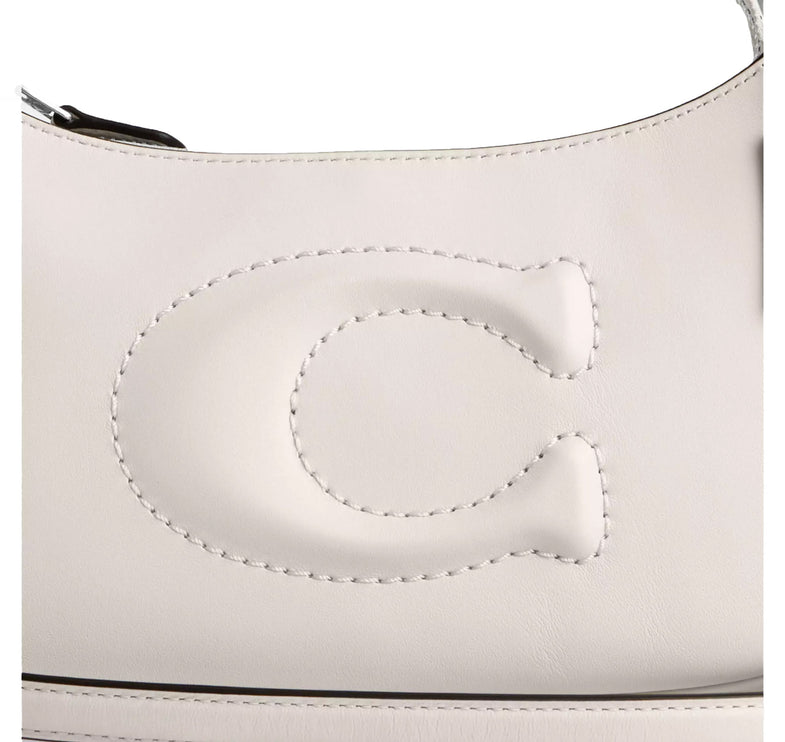 Coach Women's Teri Shoulder Bag Silver/Chalk