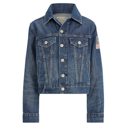 Polo Ralph Lauren Boy's Denim Trucker Jacket Gordon Wash