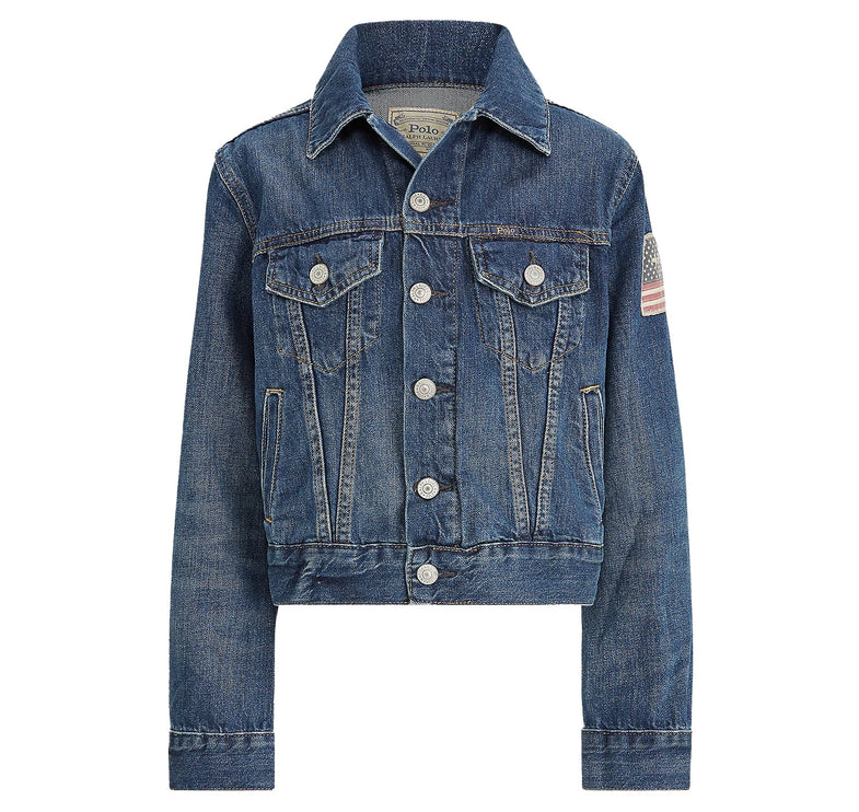 Polo Ralph Lauren Boy's Denim Trucker Jacket Gordon Wash