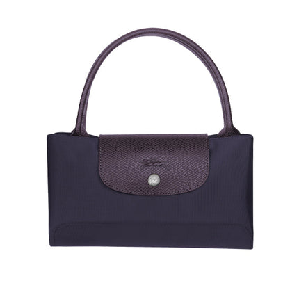 Longchamp Women's Le Pliage Green M Handbag Bilberry