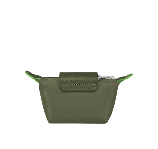 Longchamp Women's Le Pliage Green Coin Purse Forest