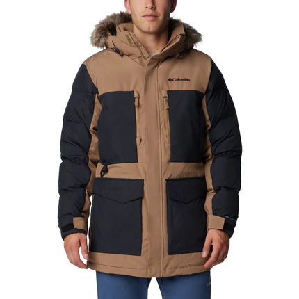 Columbia Men's Marquam Peak Fusion II Hooded Parka Delta/Black