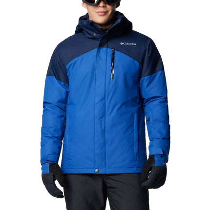 Columbia Men's Last Tracks II Jacket Mountain Blue/Collegiate Navy